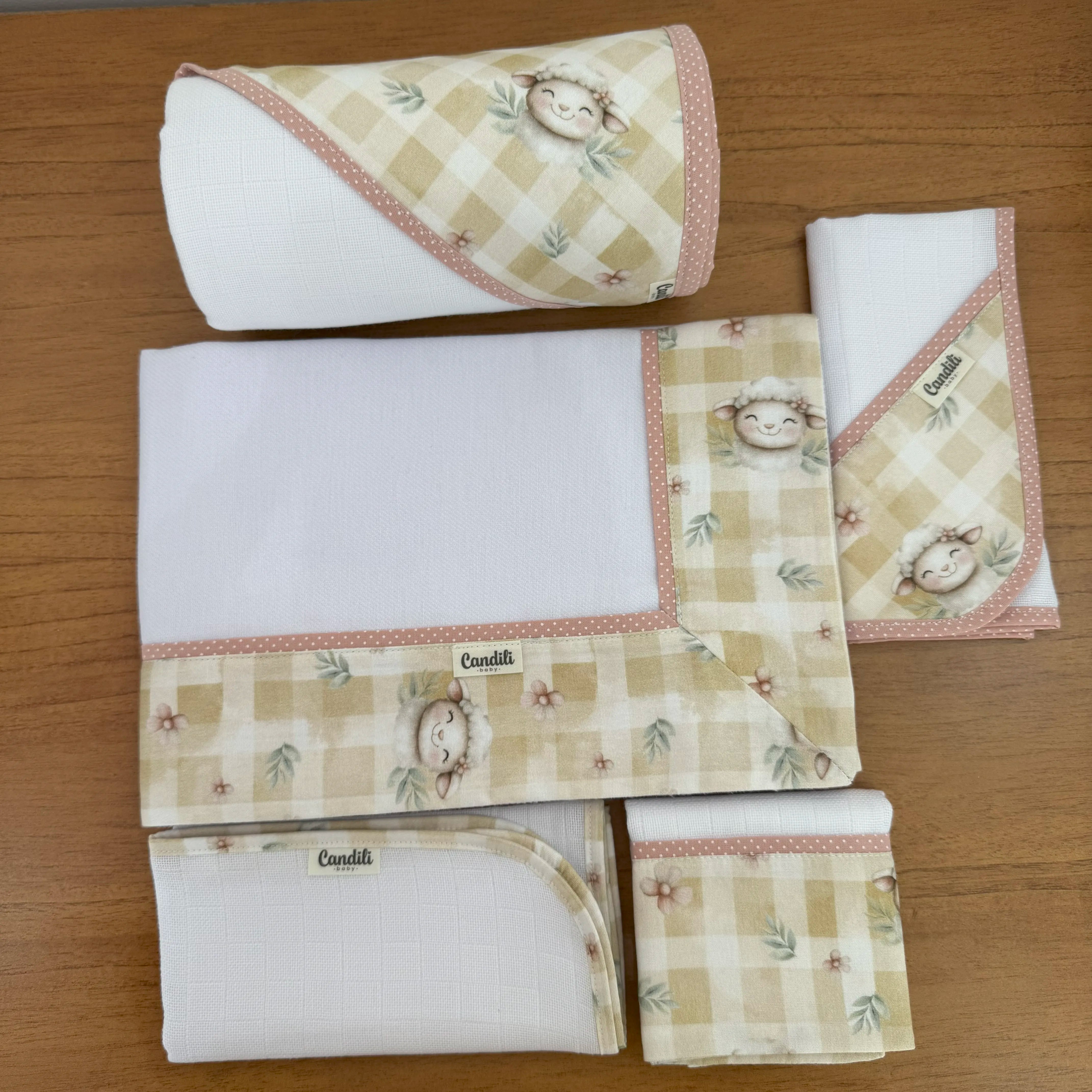 Kit Ovelhinhas 5 Peças