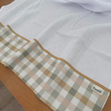 Fralda Grande Multiuso Premium 100% Algodão - Xadrez e Cores