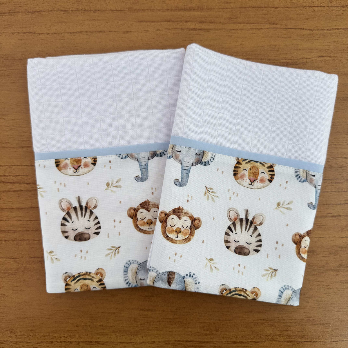 Kit Enxoval Ternura 10 peças – Animais da Savana