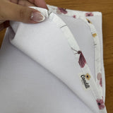 Cueiro Flanelado Premium 100% Algodão - Borboletas