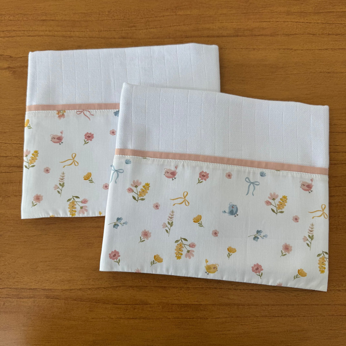 Kit Enxoval Maternidade 20 peças – Passarinhos e Flores