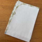 Cueiro Flanelado Premium 100% Algodão - Xadrez Verde Slim
