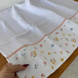 Kit Enxoval Passeio 3 Peças – Passarinhos e Flores