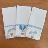 Kit Maternidade 20 peças - Balões e Paraquedas Azul