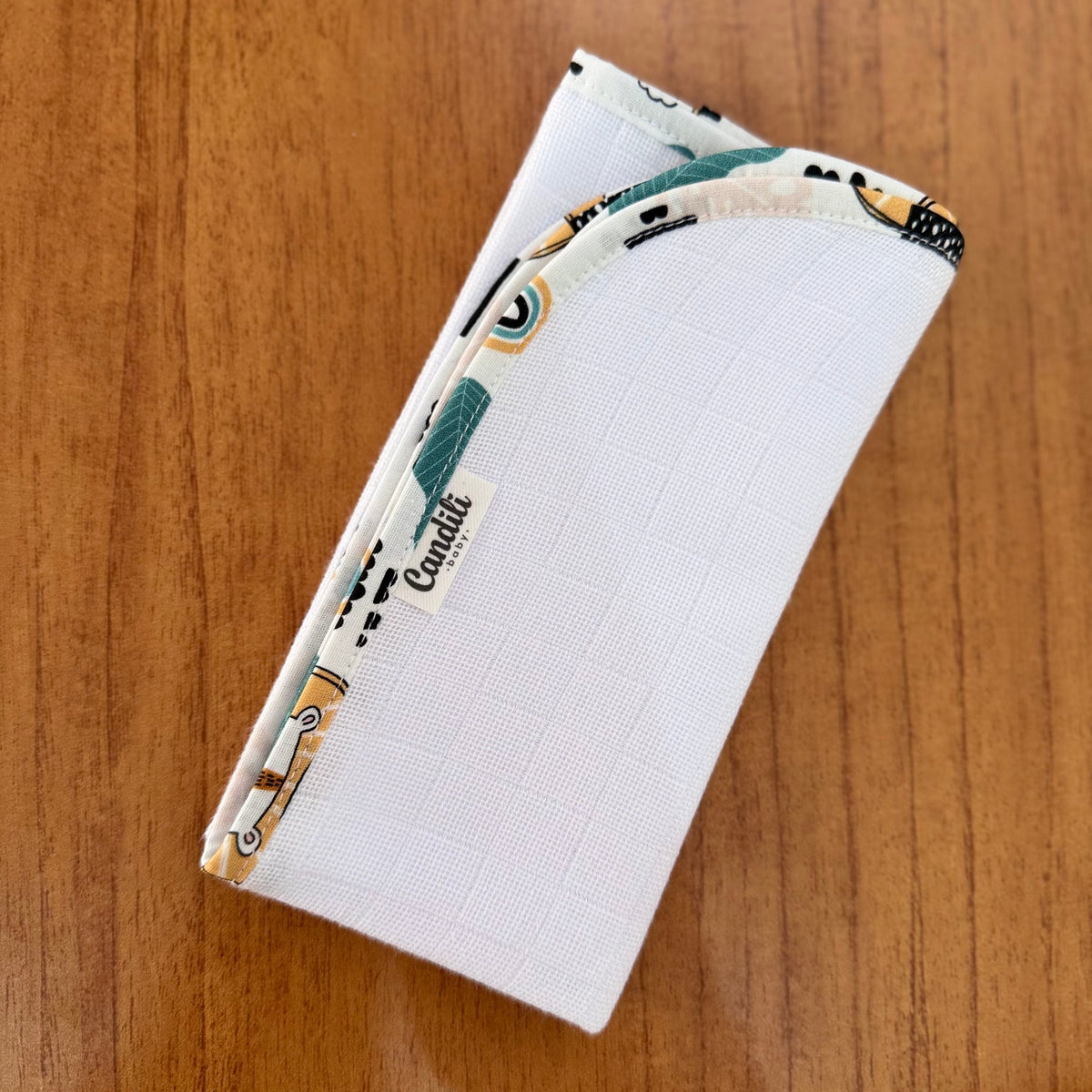 Fralda de Boca Slim Premium 100% Algodão - Rei Leão
