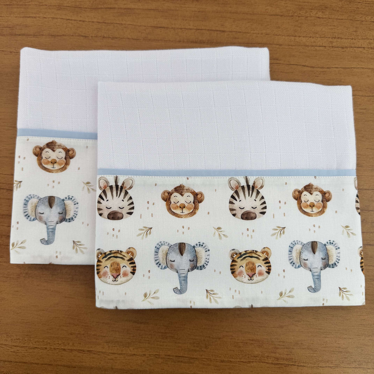 Kit Enxoval Ternura 10 peças – Animais da Savana