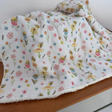 Cobertor Carneirinho - Abelhas no Jardim