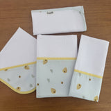 Kit Enxoval Encanto 4 Peças – Abelhas e Colmeias