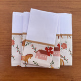 Kit Enxoval Passeio 3 Peças – Cavalinhos e Flores