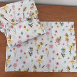 Jogo de Lençol 2 Peças - Abelhas no Jardim