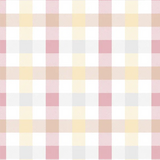 Jogo de Lençol 2 Peças - Xadrez Rosê Old