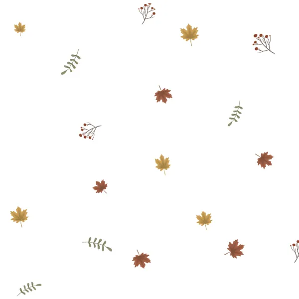 Kit Maternidade 20 peças - Folhas de Outono