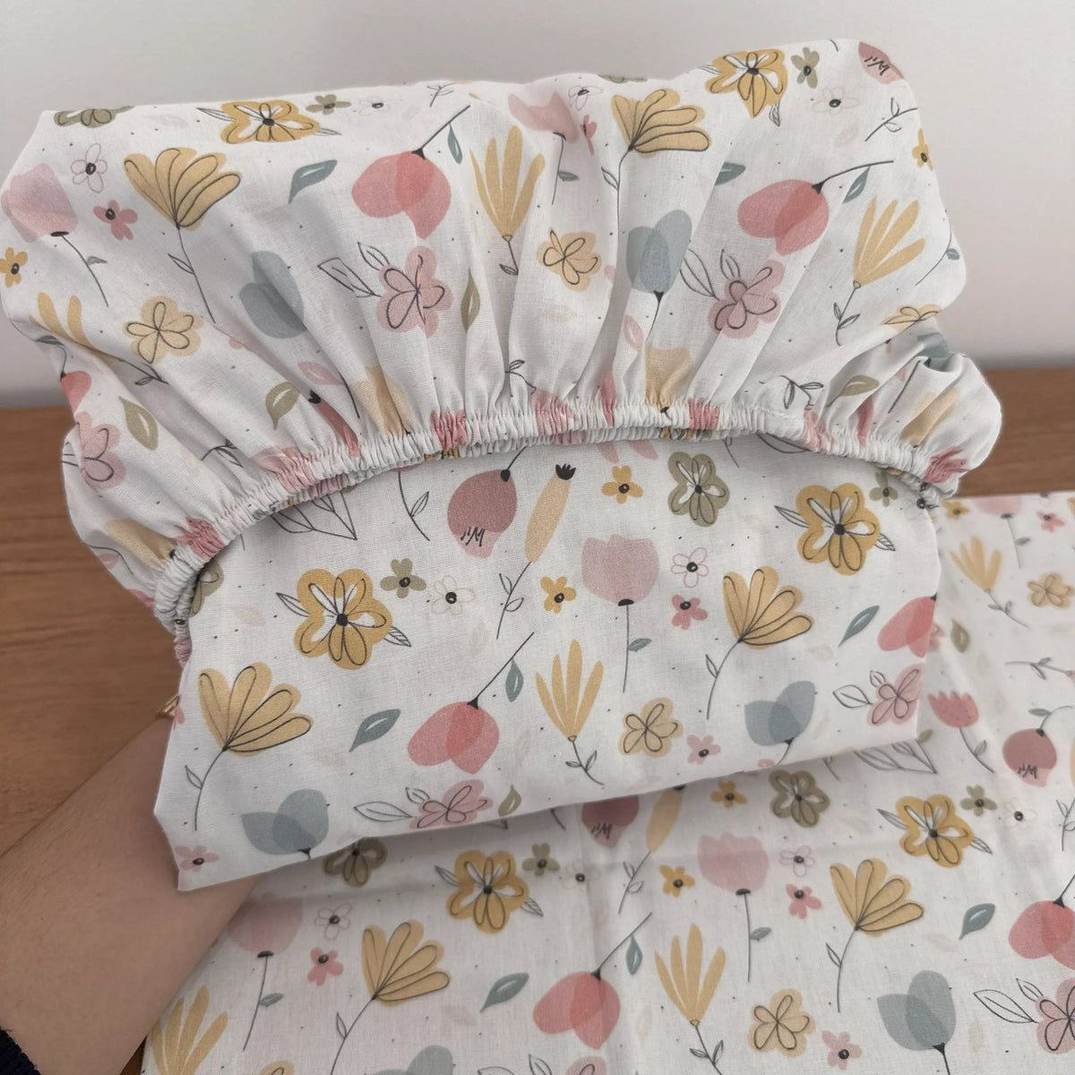 Jogo de Lençol 2 Peças 100% Algodão - Floral