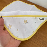 Fralda de Boca Cantinho Premium 100% Algodão - Estrelinhas