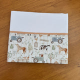 Fralda de Ombro Premium 100% Algodão - Fazenda Feliz