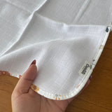 Fralda de Boca Slim Premium 100% Algodão - Jardim Encantado