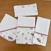 Kit Encanto 4 Peças: Fraldas de Boca e Fralda de Ombro - Borboletas