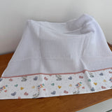 Fralda de Ombro Premium 100% Algodão - Elefantinha