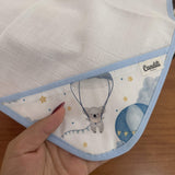 Kit Enxoval Essencial 5 Peças – Balões e Paraquedas Azul