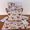 Kit Enxoval Ternura 10 peças – Cavalinhos e Flores