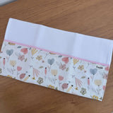 Fralda Grande Multiuso Premium 100% Algodão - Floral