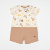 Macacão Curto Fazendinha – Mini&Co