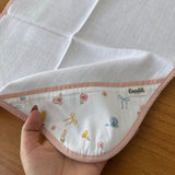 Kit Enxoval Fraldas de Boca 3 Peças – Passarinhos e Flores