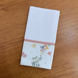 Kit Passeio 3 Peças: Fralda de Boca, Fralda de Ombro e Fralda Multiuso - Elefantinha
