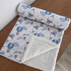 Cobertor de Bebê Carneirinho Sherpa - Balões e Paraquedas Azul