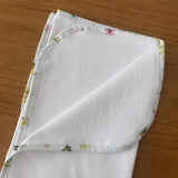 Cueiro Flanelado Premium 100% Algodão - Abelhas no Jardim