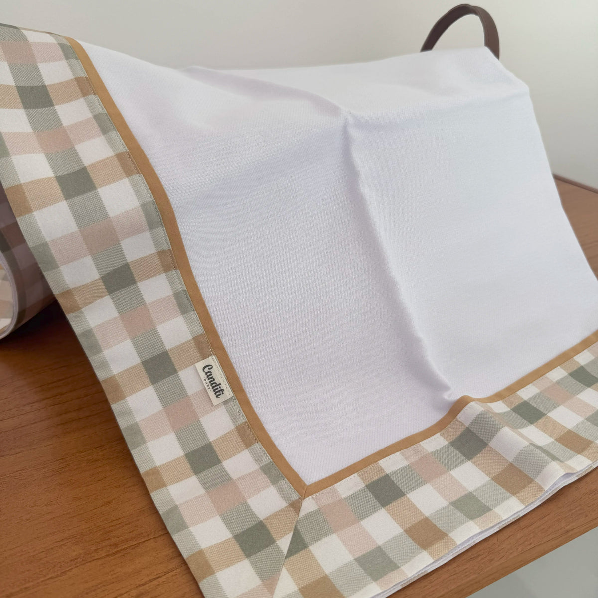 Cueiro Flanelado Premium 100% Algodão - Xadrez e Cores