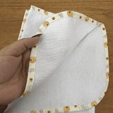Cueiro Flanelado Premium 100% Algodão - Abelhas e Colmeias