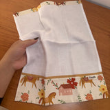 Kit Enxoval Encanto 4 Peças – Cavalinhos e Flores