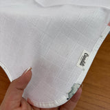 Fralda de Boca Slim Premium 100% Algodão - Elefantinha