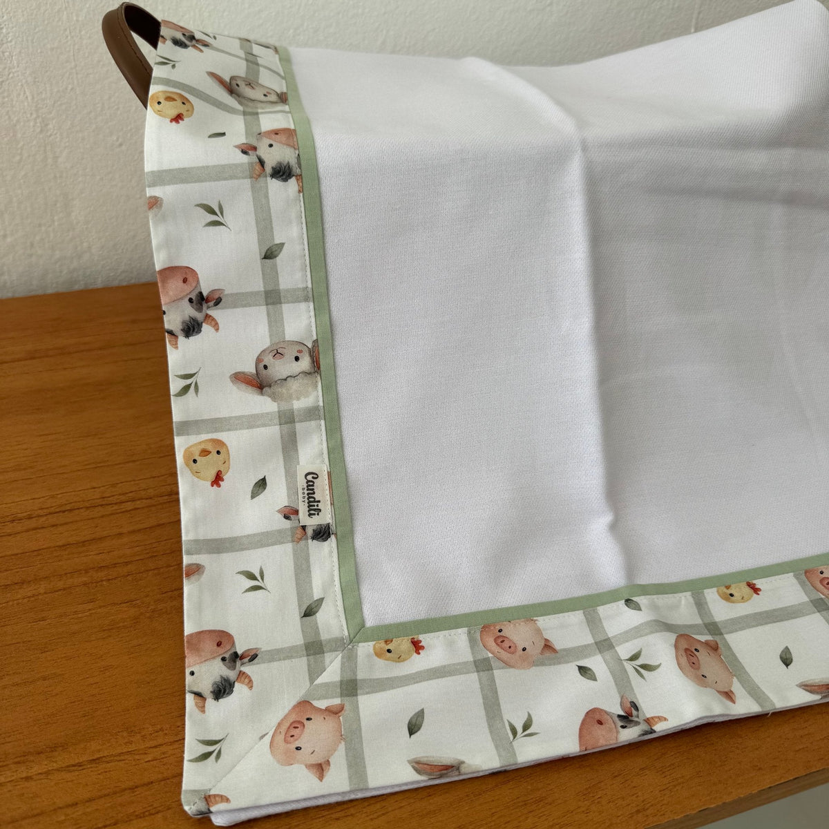 Cueiro Flanelado Premium 100% Algodão - Turminha da Fazenda
