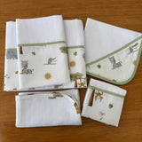 Kit Enxoval Essencial 5 Peças – Safari Banho de Sol