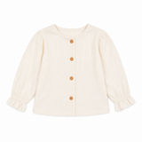 Conjunto Salopete Veludo Marsala com Blusa Off White – Nini & Bambini