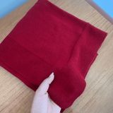 Saída de Maternidade Menina Tricô Vermelho - 2 Peças