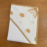 Toalha Fralda de Banho com Capuz Premium - Arco-iris