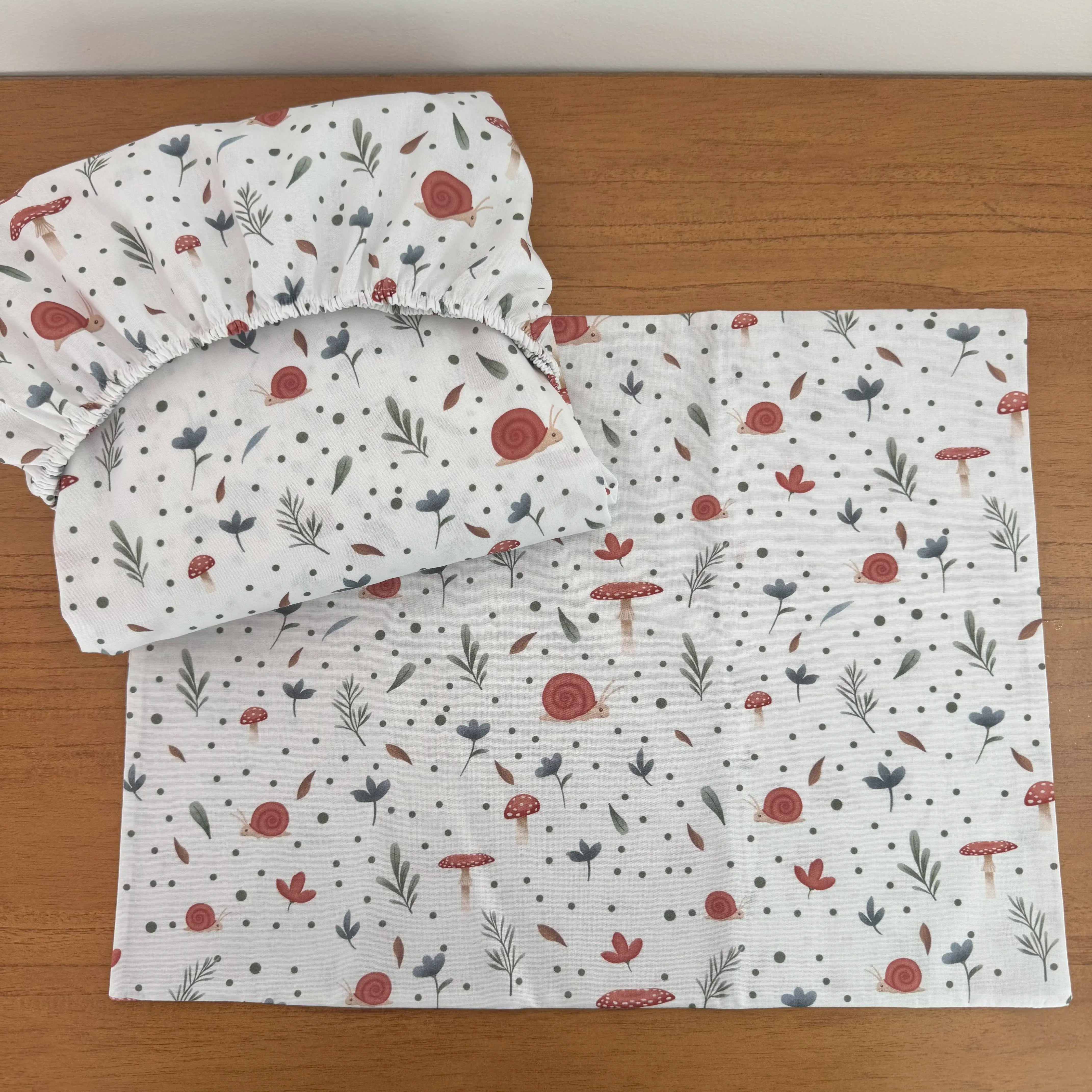 Jogo de Lençol 2 Peças - Caracol