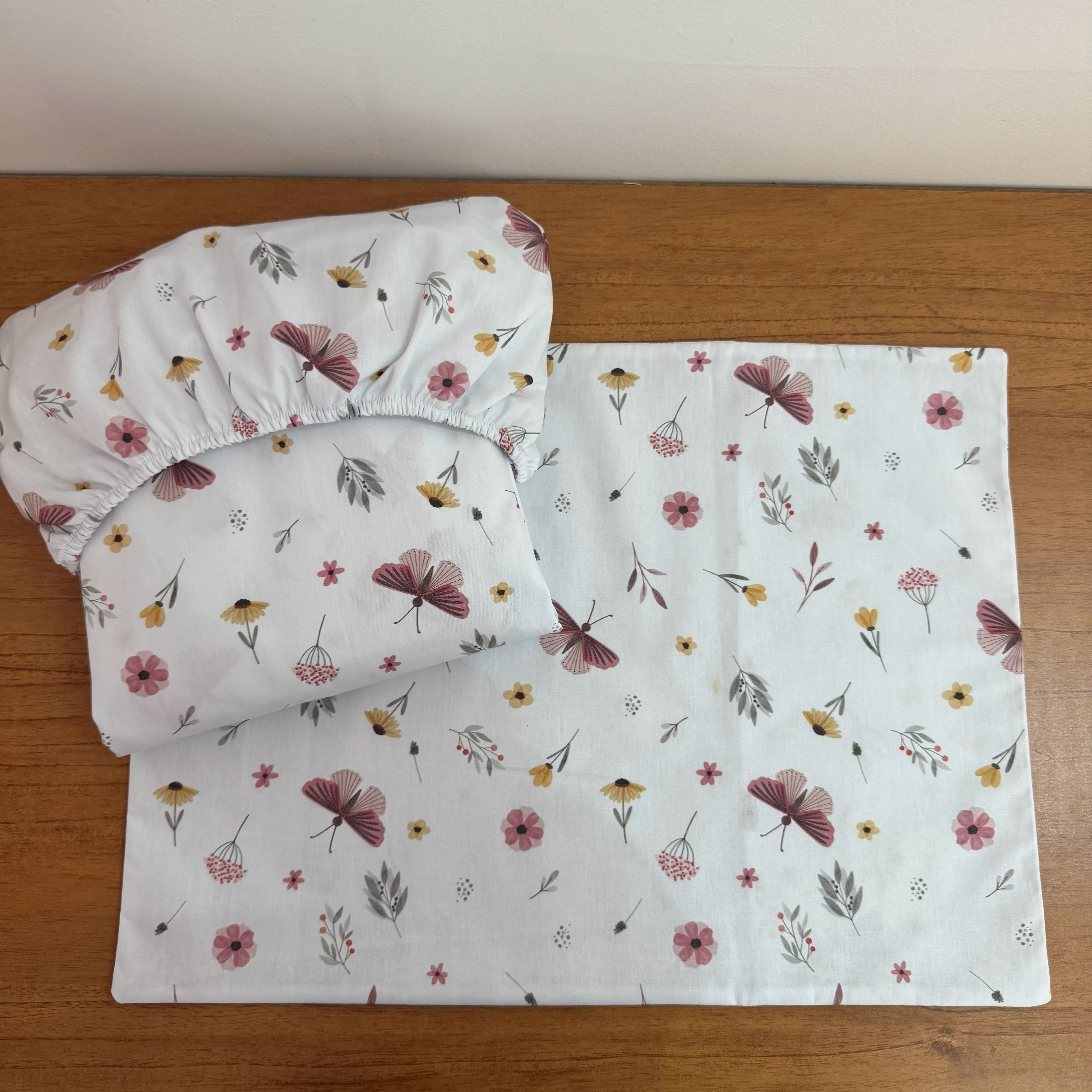 Jogo de Lençol 2 Peças - Borboletas