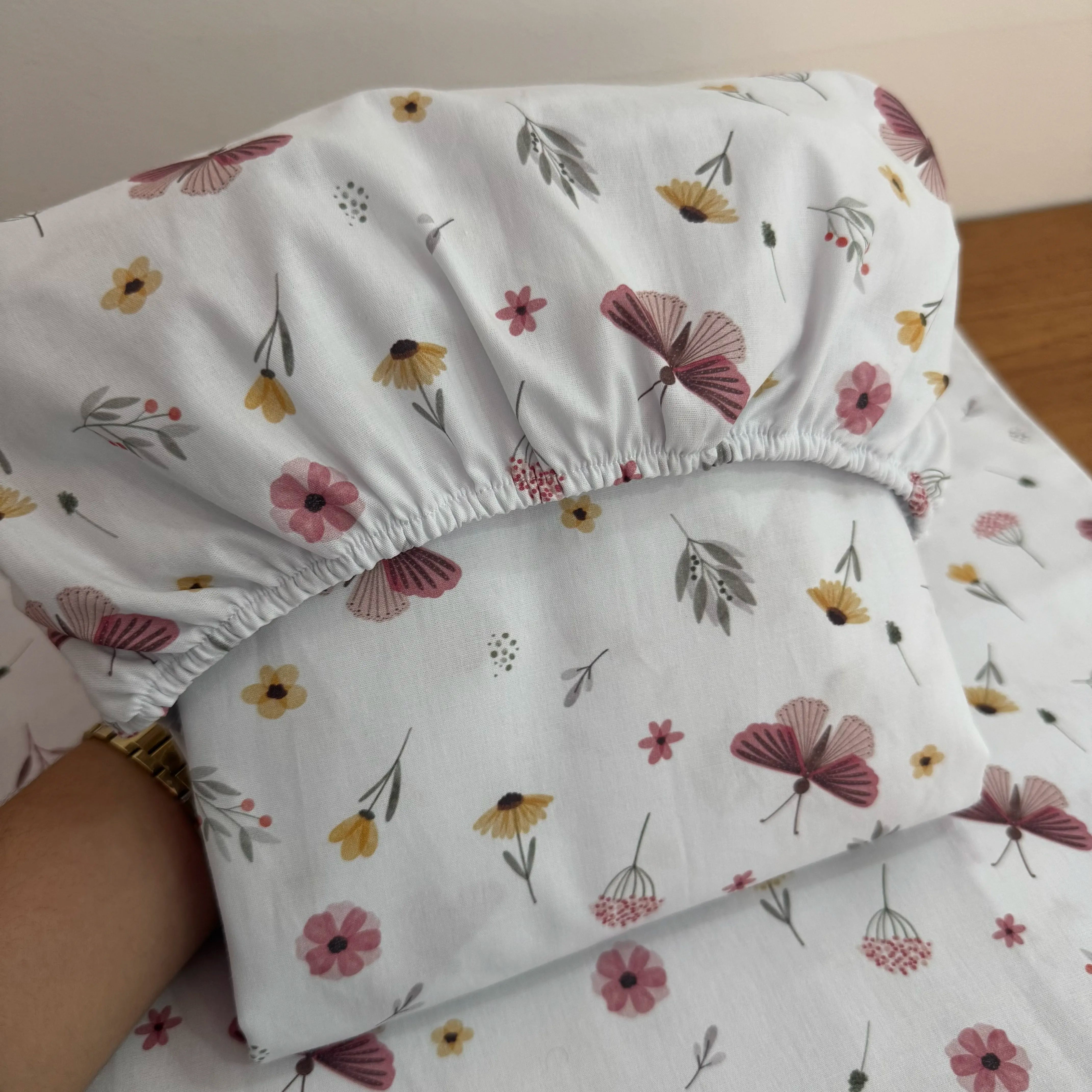 Jogo de Lençol 2 Peças - Borboletas