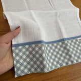 Fralda de Boca Barradinho - Xadrez Azul