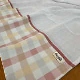 Fralda Multiuso - Xadrez Rosê Old