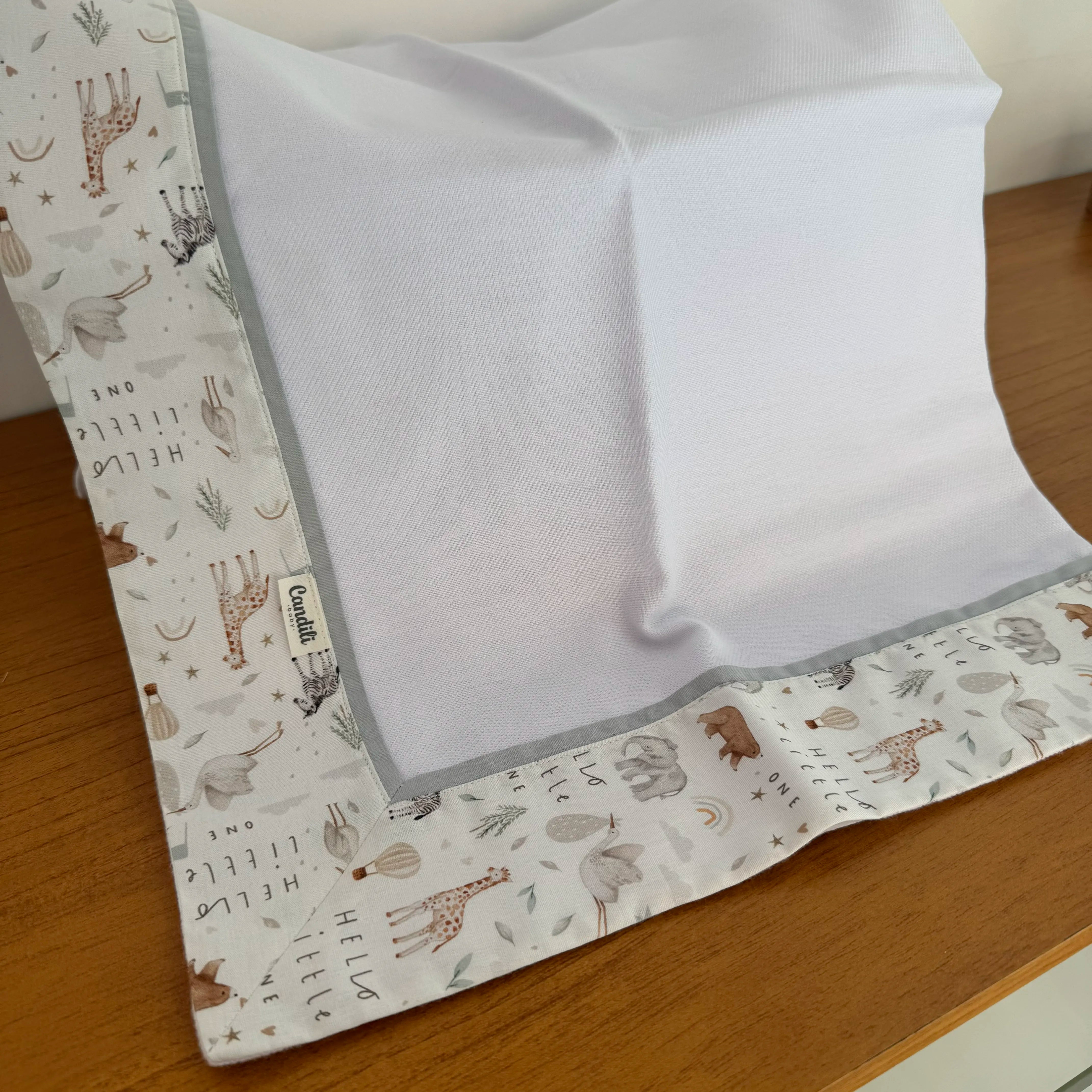 Cueiro Flanelado - Safari Baby