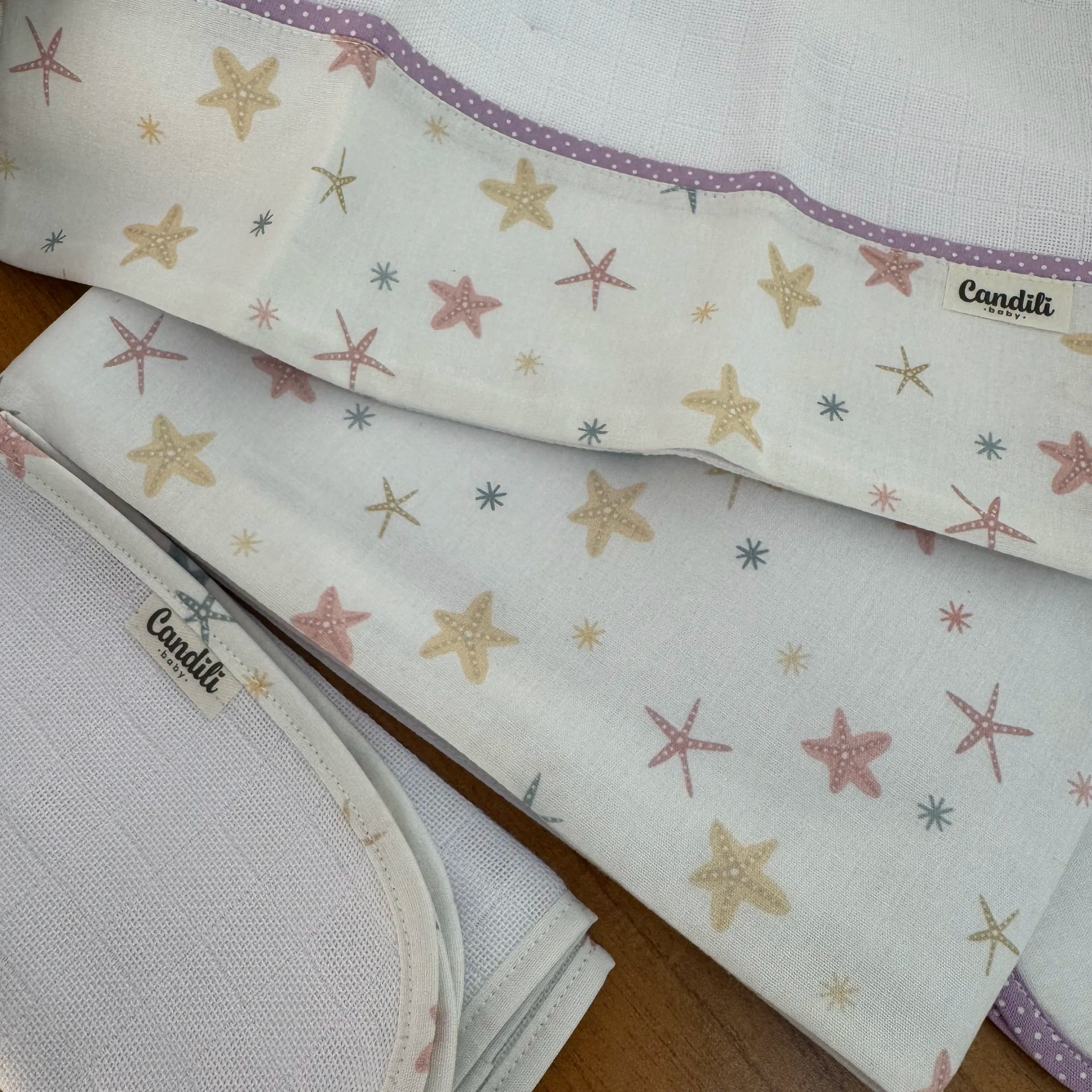 Kit Estrela do Mar 4 peças