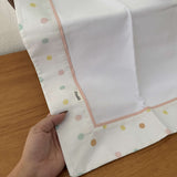 Cueiro Flanelado - Bolinhas Rosas