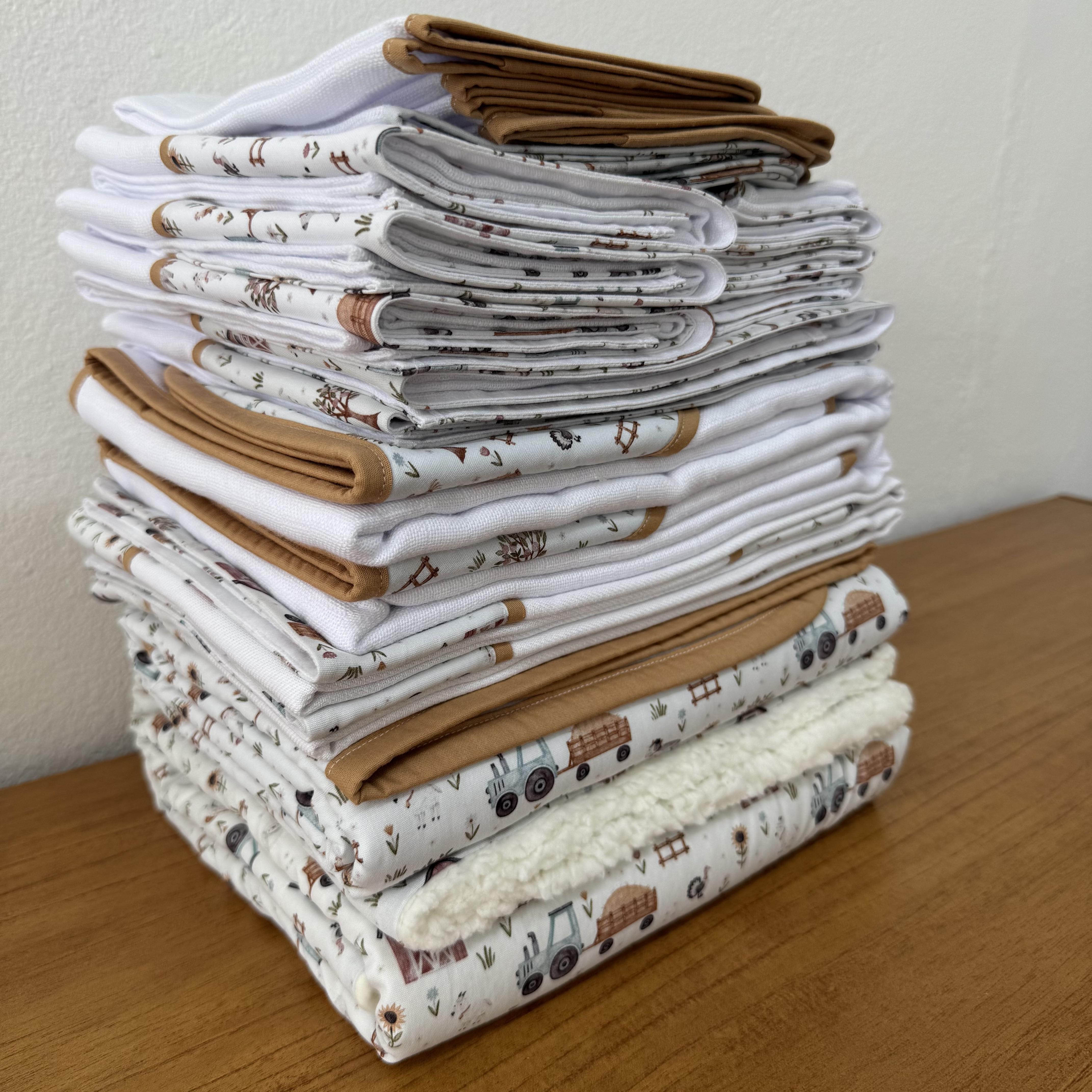 Kit Maternidade 20 peças - Fazendinha