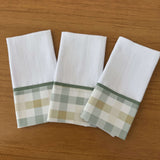 Kit Maternidade 20 peças - Xadrez Verde