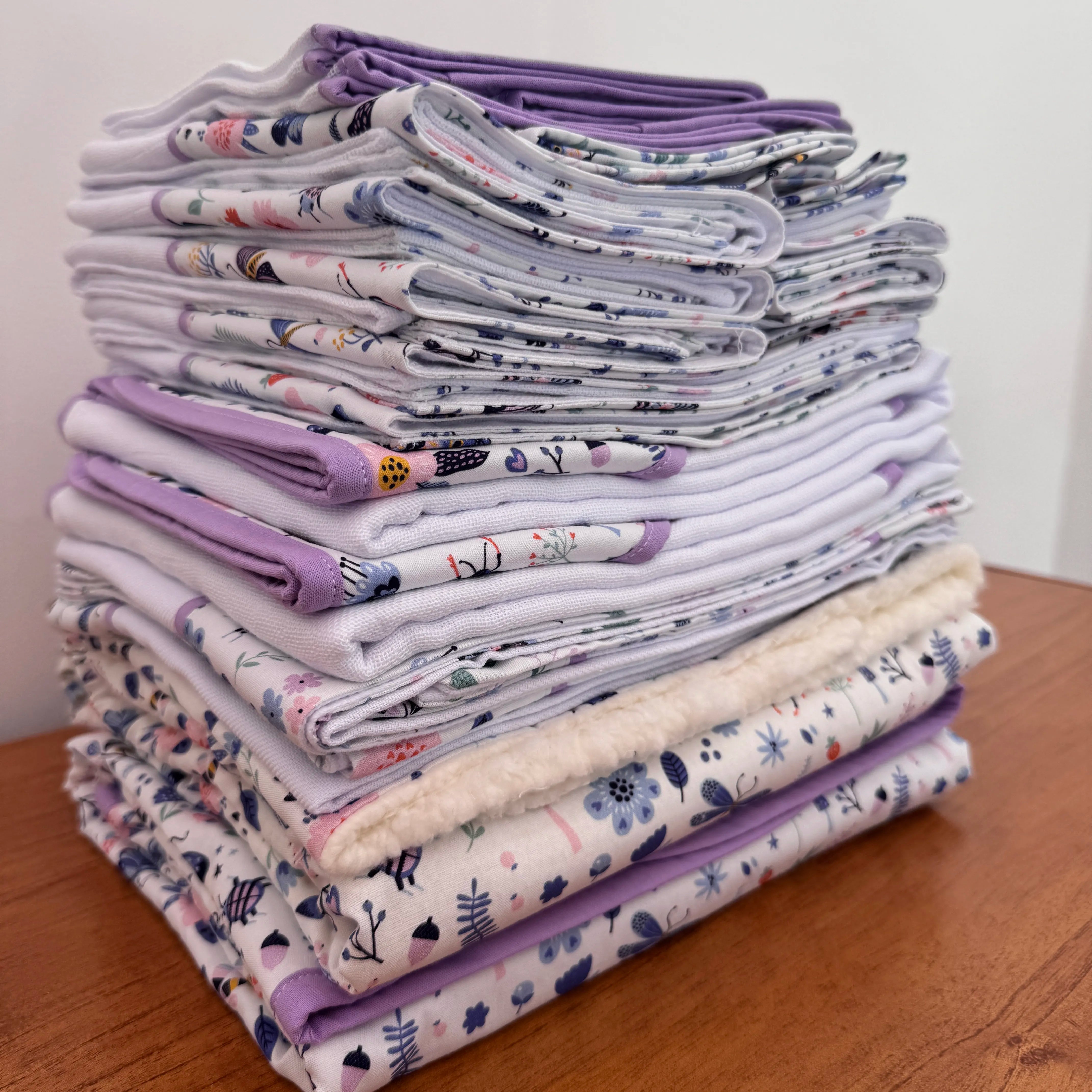 Kit Maternidade 20 peças - Borboletas e Libélulas